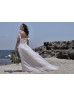 Off Shoulder Ivory Lace Tulle Stunning Wedding Dress